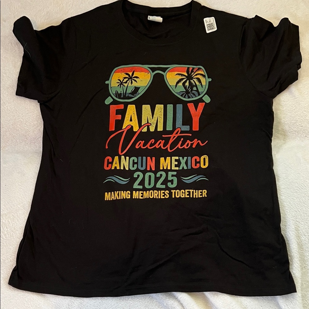Cancun Mexico Family Vacation T-Shirt (Ladies XL)
